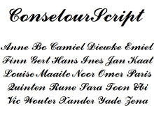 Counselor Script Lettertype