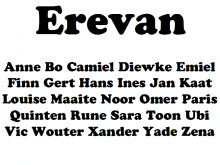 Erevan Lettertype