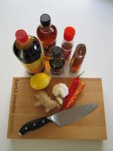 Snijplank wok